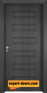 Интериорна врата Гама 207 P, цвят Сив кестен